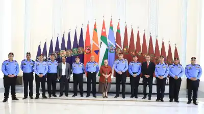 الأميرة عالية بنت الحسين تلتقي اللواء