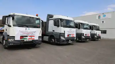 الهيئة الخيرية الأردنية الهاشمية تجهّز القافلة