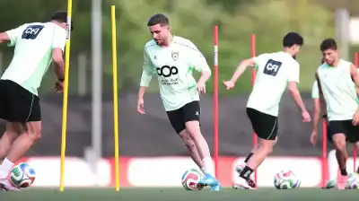 منتخب النشامى يباشر تدريباته في سويسرا