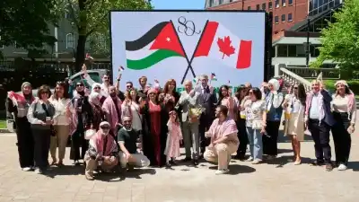 الجالية الأردنية في كندا تحتفي بعيد