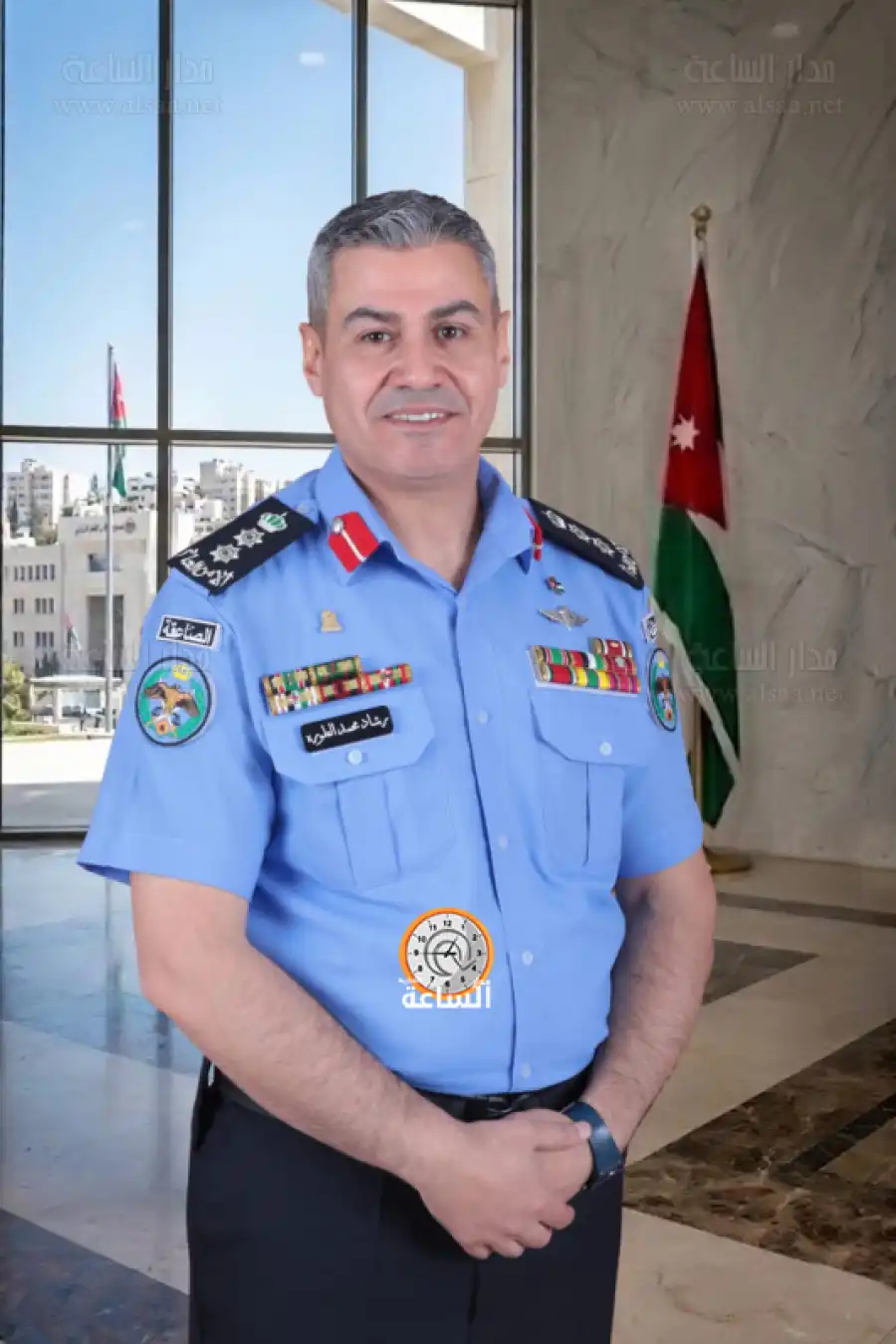 مدار الساعة,مناسبات أردنية,الملك عبدالله الثاني,الأمن العام,الإرادة الملكية السامية