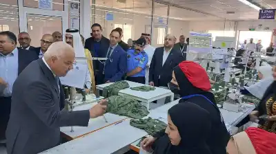 البكار يفتتح توسعة فرع إنتاجي في