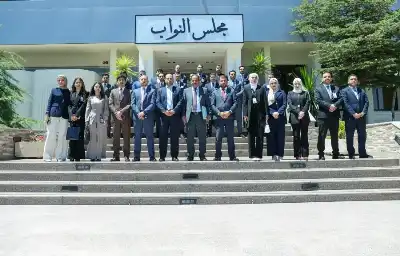 السعايدة يلتقي طلبة المعهد القضائي ويستعرض
