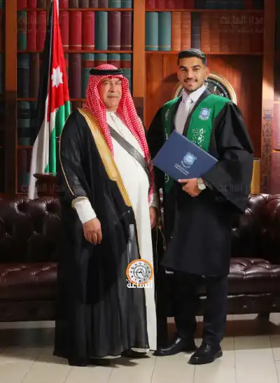 محمد هايل العمرو.. مبارك التخرج