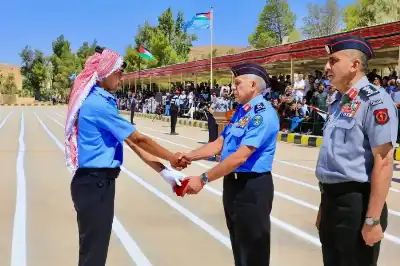 اللواء المعايطة يرعى تخريج دورة الشرطة