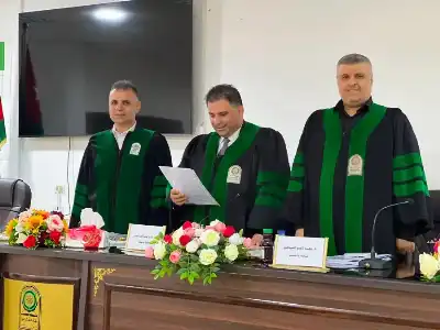 ميس أبو حسان.. مبارك الماجستير (صور)
