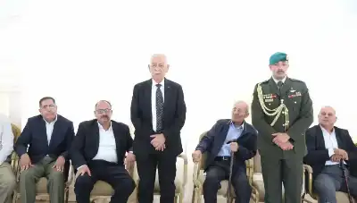 الديوان الملكي يعزي عشيرة الريالات (صور)
