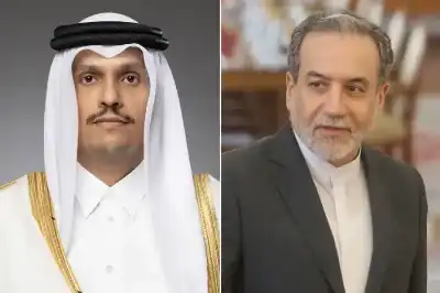عراقجي يتصل بـ آل ثاني ..
