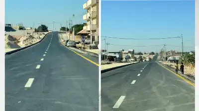 افتتاح المسرب الأيسر من الطريق الملوكي