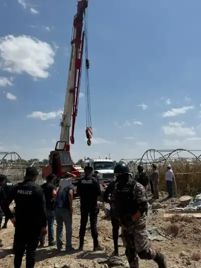 المياه: ضبط اعتداء في الكرك وبئر