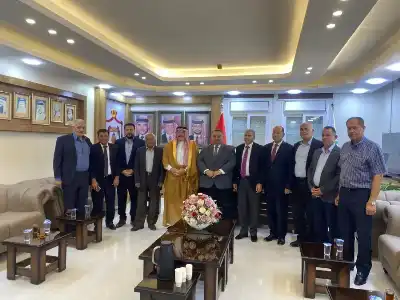 محافظ إربد أبو الغنم يزور شيخ