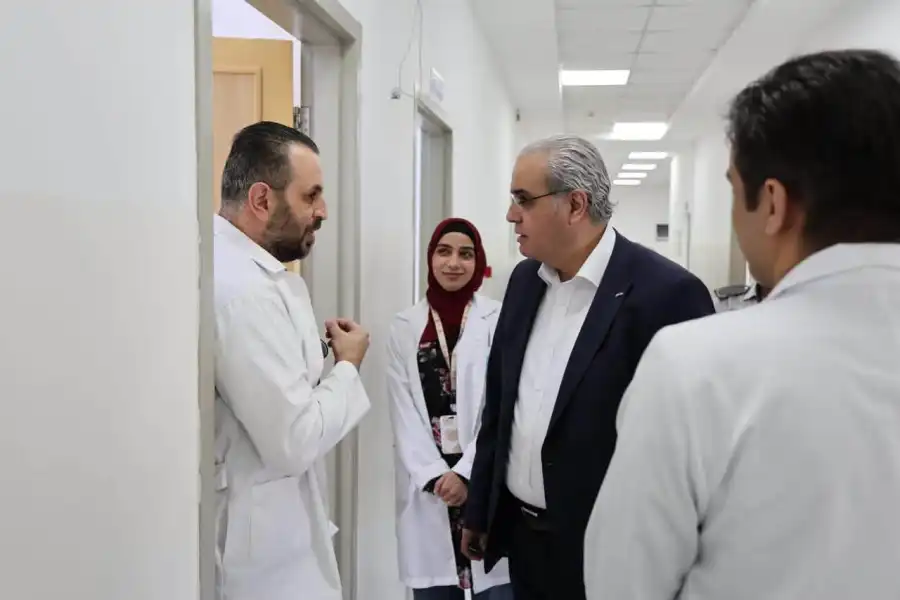 مدار الساعة,أخبار الأردن,اخبار الاردن,وزير الصحة,الدكتور جعفر حسان,رئيس الوزراء,مستشفى البشير,مستشفى الأمير حمزة