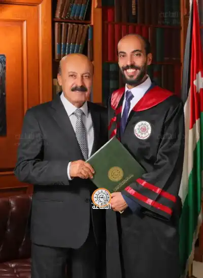 ليث نجل النائب السابق مرزوق الدعجة..