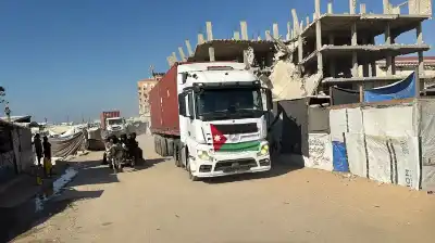 وصول قافلة تعزيز وتزويد طبي إلى