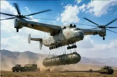 أضخم مروحية في التاريخ.. كيف انتهى