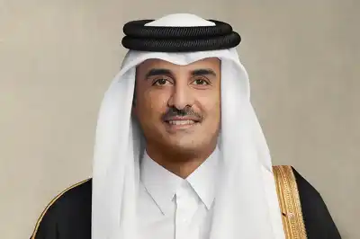 الشيخ تميم يتلقى اتصالا من الرئيس