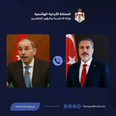 الصفدي ونظيرة التركي يبحثان التطورات في