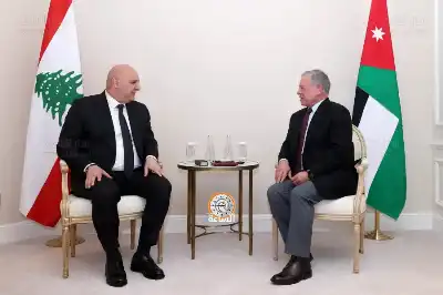 جوزاف عون يزور الملك عبد الله