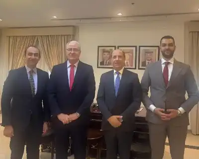 السفير الأردني في قطر يستقبل البطاينة