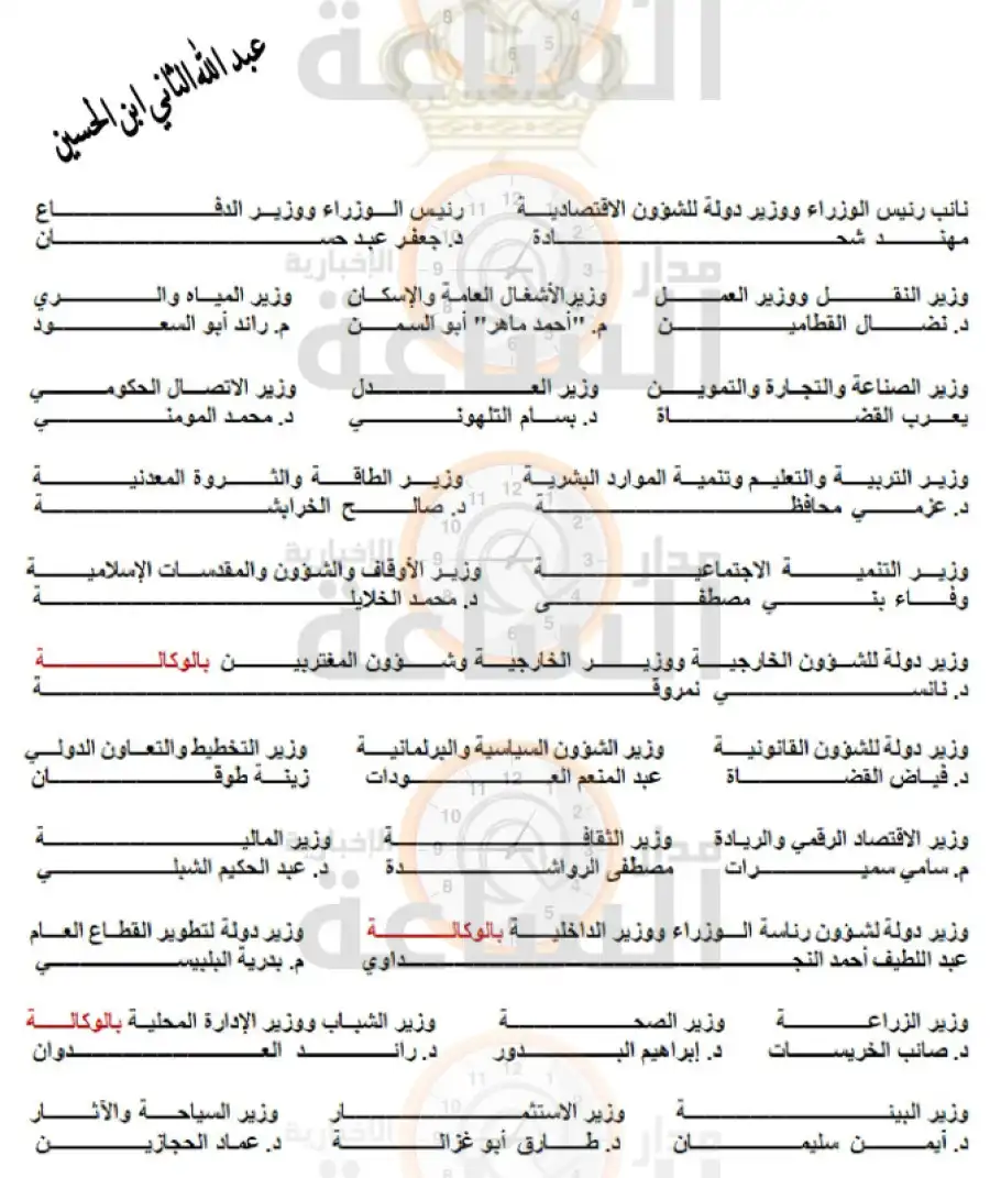 مدار الساعة,أخبار الأردن,اخبار الاردن,أخبار الجامعات الأردنية,جامعة العلوم والتكنولوجيا,الإرادة الملكية السامية