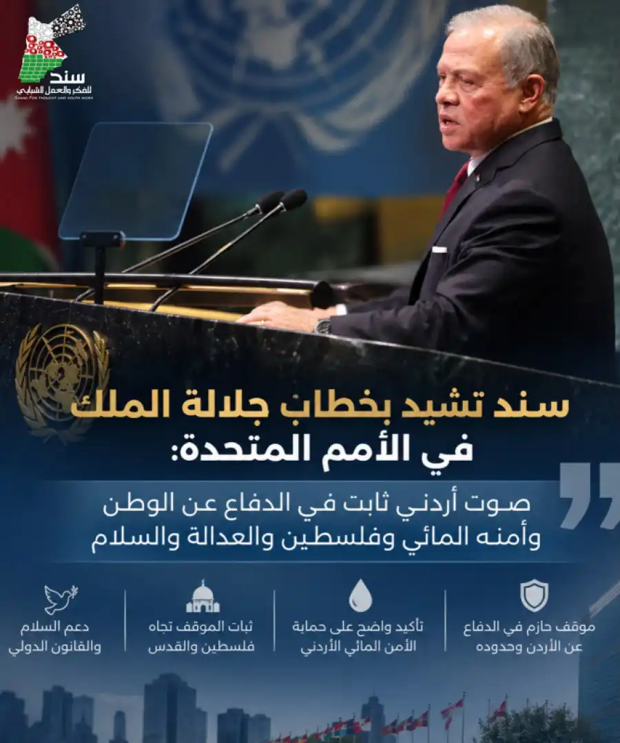 مدار الساعة,مناسبات أردنية,الملك عبدالله الثاني,الأمم المتحدة