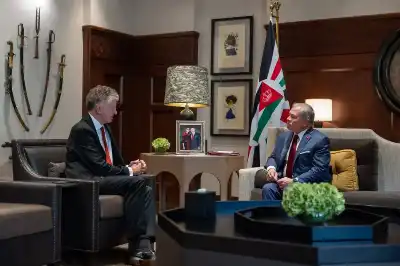 الملك يستقبل مستشار الأمن القومي البريطاني