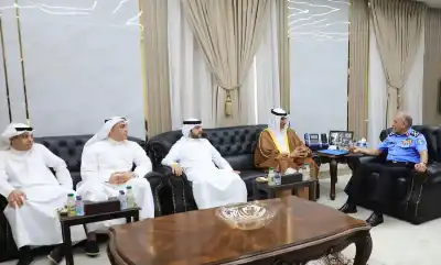 اللواء المعايطة يلتقي السفير الكويتي ويبحثان