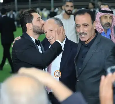 النائب السابق العدوان يحتفل بزفاف نجله
