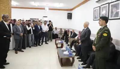 الديوان الملكي يعزي عشائر العموش والخرشة