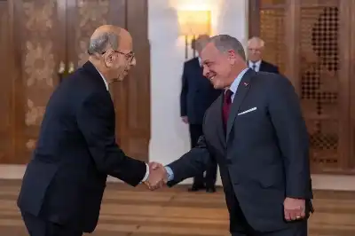 الربيع يؤدي اليمين الدستورية أمام الملك