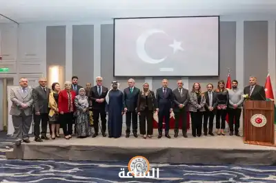 السفير هاكان كراجايو وعقيلته يحتفلان بالعيد