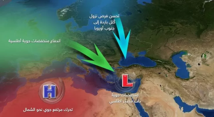 مدار الساعة,الطقس في الأردن اليوم,طقس الأردن,طقس العرب,طقس العرب الاردن,عيد الميلاد المجيد,درجات الحرارة