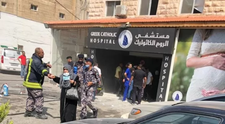 مدار الساعة,أخبار الأردن,اخبار الاردن,وزير الصحة,وزارة الصحة,مستشفى الروم الكاثوليك,الدفاع المدني