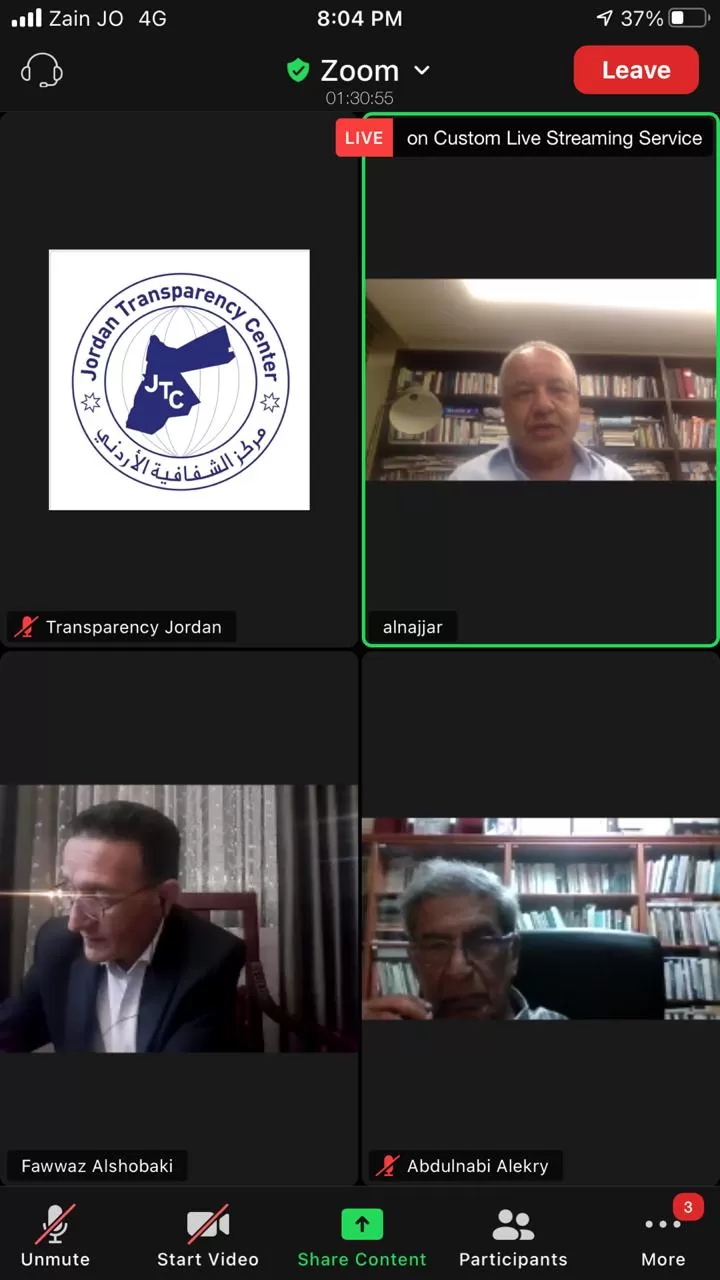 مدار الساعة,مناسبات أردنية,كورونا