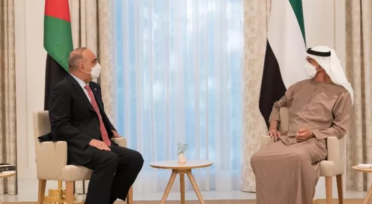 مدار الساعة,أخبار الأردن,اخبار الاردن,رئيس الوزراء,الملك عبد الله الثاني,الشيخ محمد بن زايد