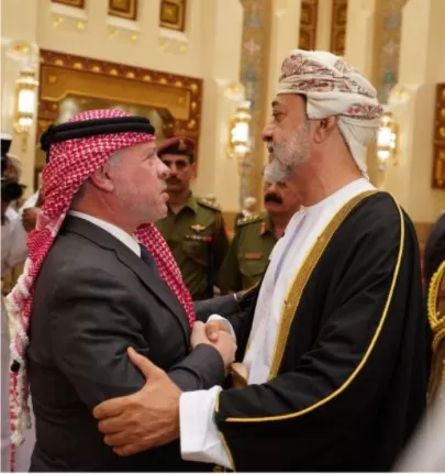مدار الساعة,مناسبات أردنية,الملك عبدالله الثاني,عيد الأضحى,سلطنة عمان,السلطان هيثم بن طارق