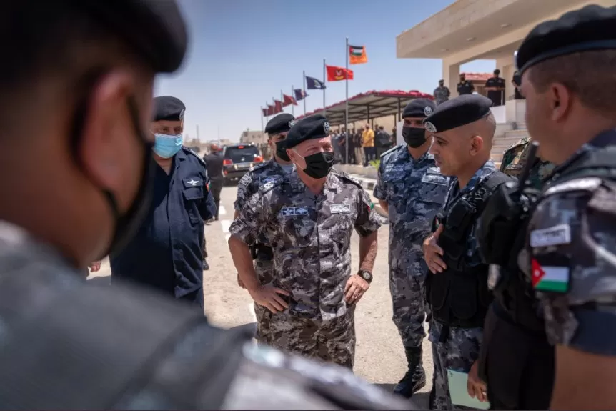 مدار الساعة,أخبار الأردن,اخبار الاردن,الملك عبدالله الثاني,مديرية الأمن العام,راشد بن الحسن,الأمن العام,قوات الدرك,سيادة القانون