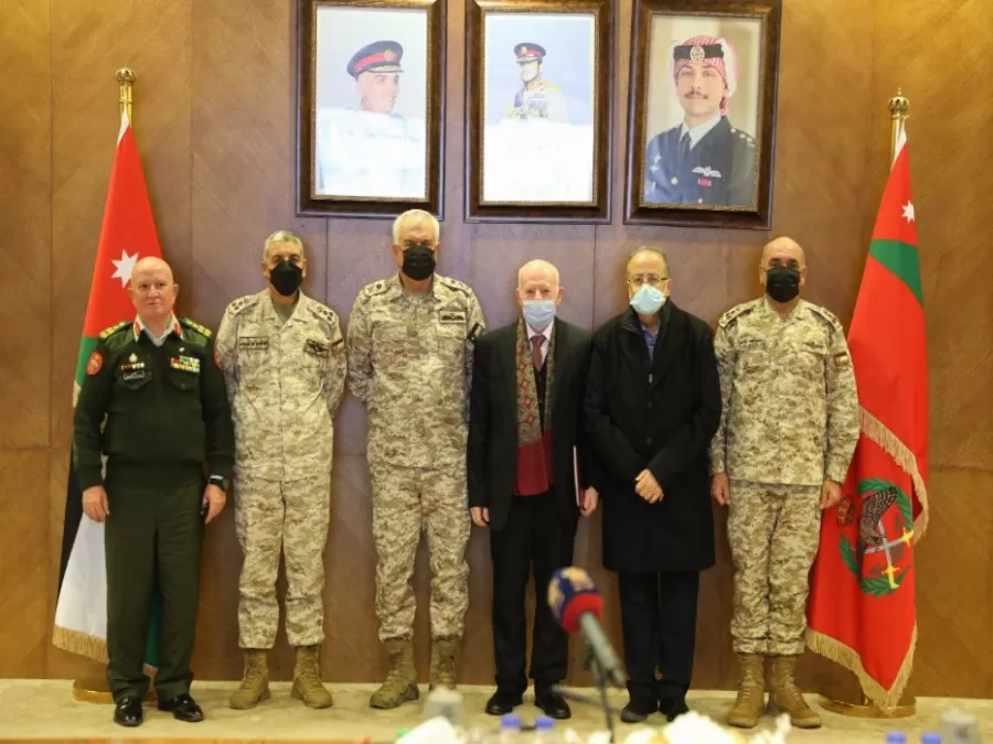 مدار الساعة,مناسبات أردنية,هيئة الأركان المشتركة,القوات المسلحة,الإرادة الملكية السامية