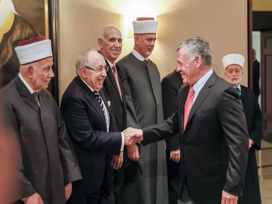 مدار الساعة,أخبار الأردن,اخبار الاردن,وزير الخارجية وشؤون المغتربين,وزير الأوقاف والشؤون والمقدسات الإسلامية,الملك عبدالله الثاني,مفتي عام المملكة,الأمير غازي بن محمد,الديوان الملكي الهاشمي,السلطة الوطنية الفلسطينية,المسجد الأقصى