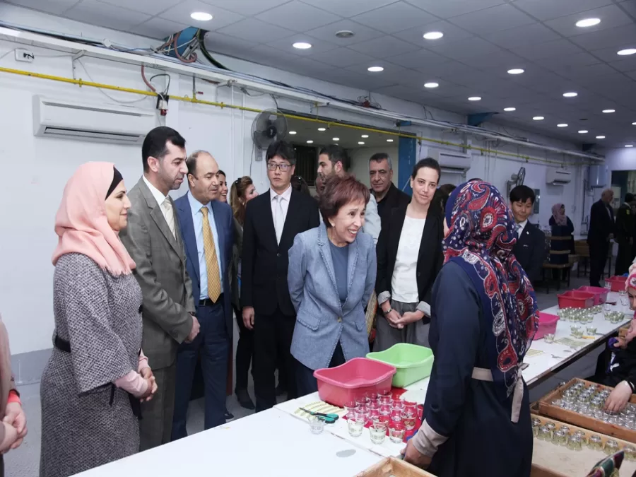 مدار الساعة,أخبار المجتمع الأردني,بسمة بنت طلال,مؤسسة التدريب المهني,التدريب المهني