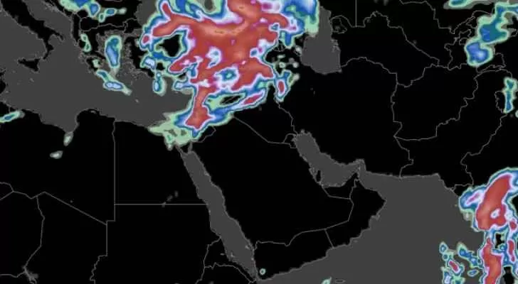 مدار الساعة,الطقس في الأردن اليوم,طقس الأردن,طقس العرب,طقس العرب الاردن,درجات الحرارة