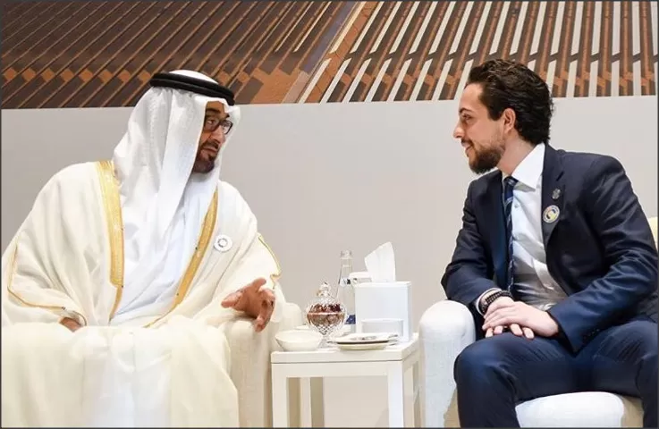 مدار الساعة,أخبار الأردن,اخبار الاردن,ولي العهد,الحسين بن عبدالله الثاني,الشيخ محمد بن زايد,الإمارات العربية المتحدة,التنمية المستدامة