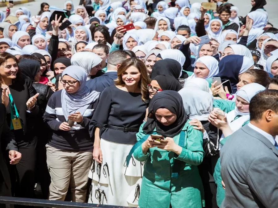 مدار الساعة,أخبار الأردن,اخبار الاردن,الملكة رانيا,الملكة رانيا العبدالله,وزارة التربية والتعليم,وسائل التواصل الاجتماعي
