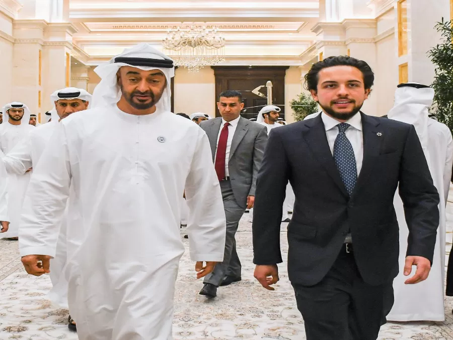 مدار الساعة,أخبار الأردن,اخبار الاردن,ولي العهد,الحسين بن عبدالله الثاني,الملك عبدالله الثاني,الشيخ محمد بن زايد,الإمارات العربية المتحدة