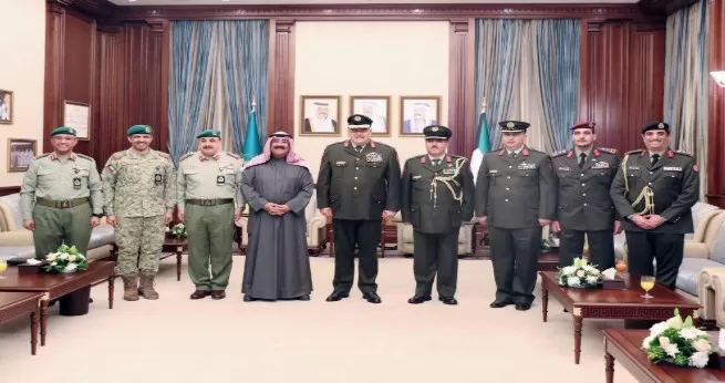 مدار الساعة,أخبار الأردن,اخبار الاردن,وزير الدفاع,هيئة الأركان المشتركة,القوات المسلحة الأردنية,القوات المسلحة,الشيخ مشعل الأحمد,الجيش العربي
